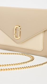 Amazon.com: Marc Jacobs Women's The Envelope Chain Wallet